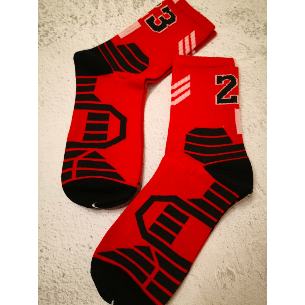 Kép 2/4 - Michael JORDAN piros zokni