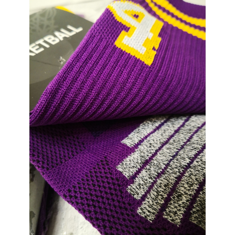 Kép 3/3 - Kobe BRYANT lila #24 Los Angeles zokni