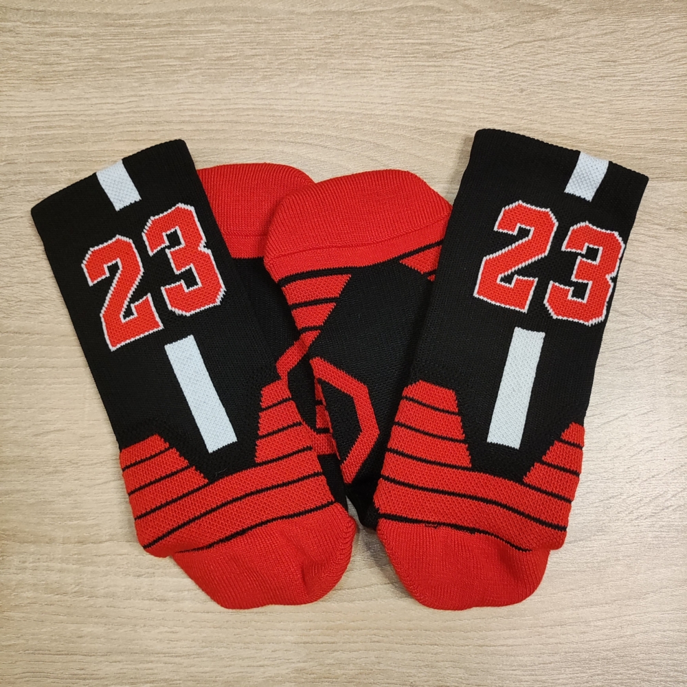 Kép 2/6 - Michael JORDAN fekete zokni