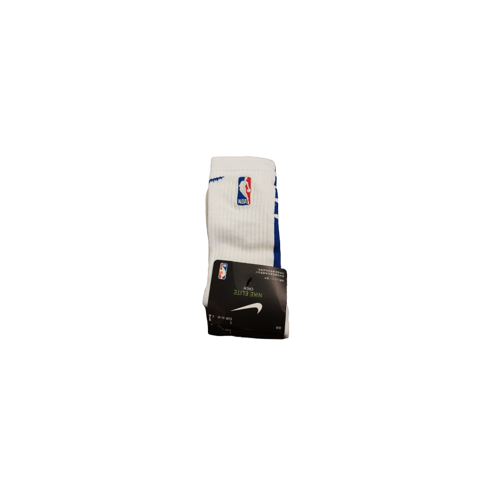 Kép 1/6 - NBA fehér-kék kosaras zokni