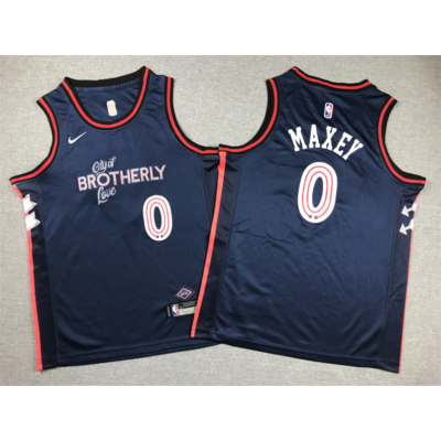 Tyrese MAXEY 2023 City Edition Sixers mez (GYEREK)