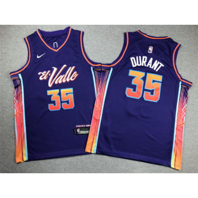Kevin DURANT 2023 City Edition Phoenix Suns mez (GYEREK)