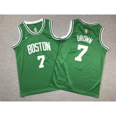 Jaylen BROWN zöld Boston Celtics mez (GYEREK)