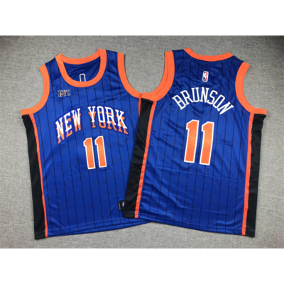 Jalen BRUNSON 2023 City Edition NewYork Knicks mez (GYEREK)