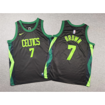 Jaylen BROWN 2024 city edition Celtics mez (GYEREK)