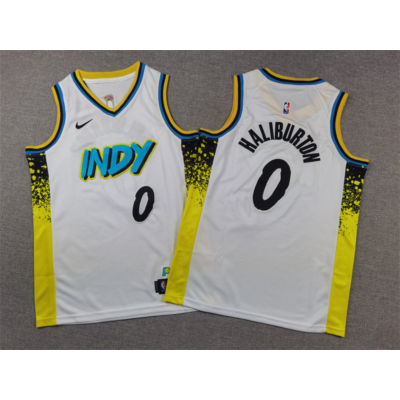 Tyrese HALIBURTON 2024 city edition Indy mez (GYEREK)