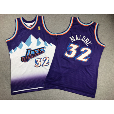 Karl MALONE lila Utah Jazz mez (GYEREK)
