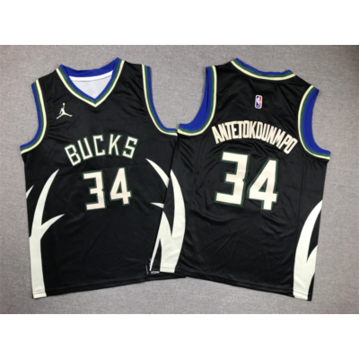Giannis ANTETOKOUNMPO Statement Edition Milwaukee Bucks mez (GYEREK)