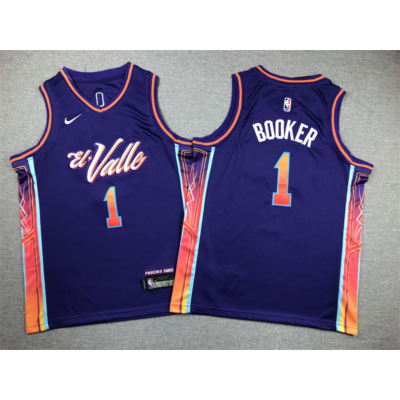 Devin BOOKER 2023 City Edition Suns mez (GYEREK)