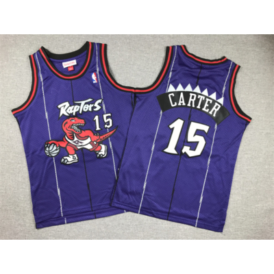 Vince CARTER lila Toronto Raptors mez (GYEREK)