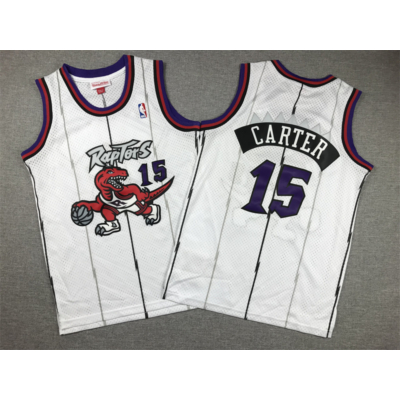 Vince CARTER fehér Toronto Raptors mez (GYEREK)