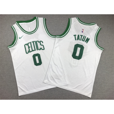 Jayson TATUM fehér Boston Celtics mez (GYEREK)
