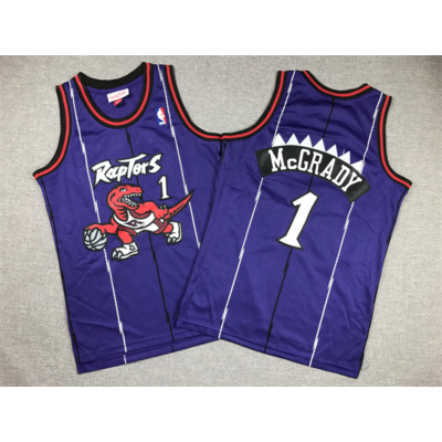 Tracy McGRADY lila Toronto Raptors mez