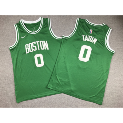 Jayson TATUM zöld Boston Celtics mez (GYEREK) (KÉSZLETEN)