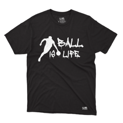 BallStarz BALL IS LIFE póló (fekete)