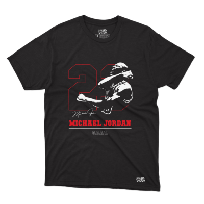BallStarz Michael Jordan GOAT póló (fekete)
