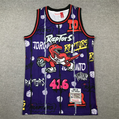 Tracy McGRADY Grafiti Edition Raptors mez (KÉSZLETEN)