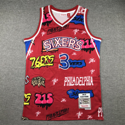 Allen IVERSON Grafiti Edition Sixers mez