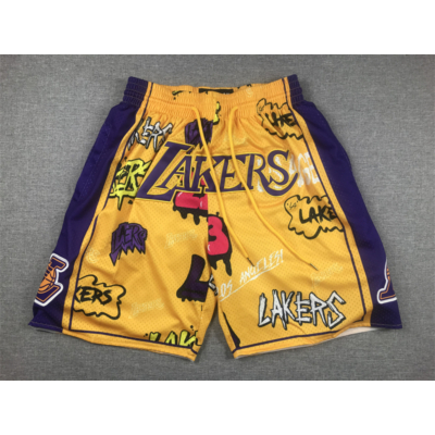 Los Angeles LAKERS Grafiti Just Don gatya (KÉSZLETEN)