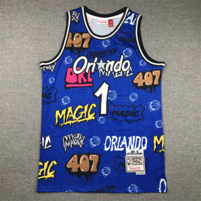 Anfernee HARDAWAY Grafiti Edition Orlando Magic mez