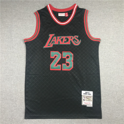 Lebron JAMES Black Edition Los Angeles Lakers mez #23