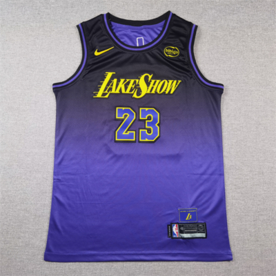 Lebron JAMES 2024 City Edition Lakers mez #23