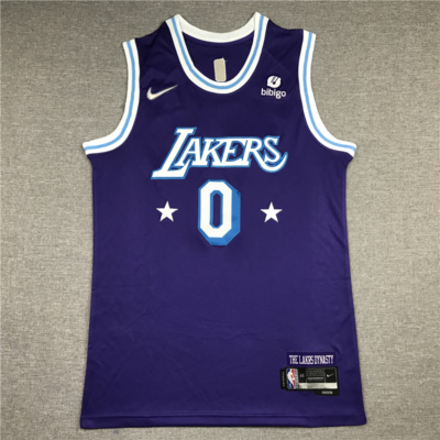 Russel WESTBROOK 2021-22 City Edition Los Angeles Lakers mez