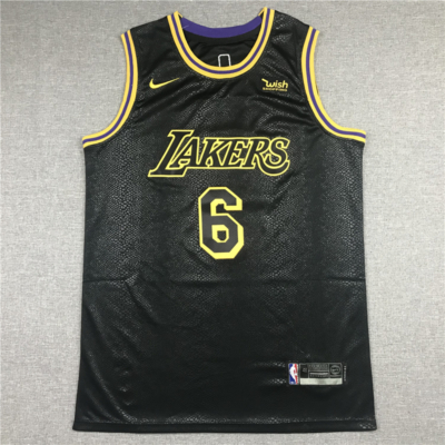 Lebron JAMES 2017-18 City Edition Los Angeles Lakers mez #6