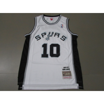 Denis RODMAN 1983-84 Classic fehér San Antonio Spurs mez