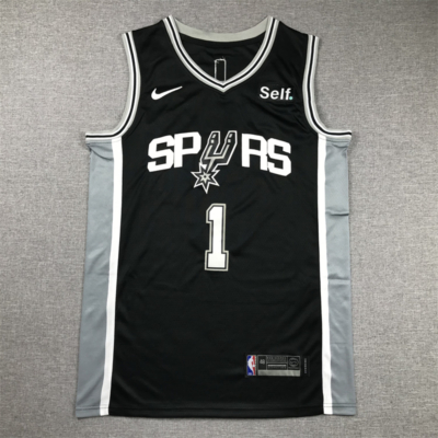 Victor WEMBANYAMA fekete San Antonio Spurs mez