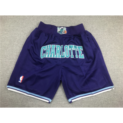 Charlotte Hornets Classic Just Don zsebes kosaras rövidnadrág