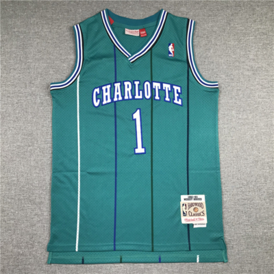 Muggsy BOGUES classic Charlotte Hornets mez