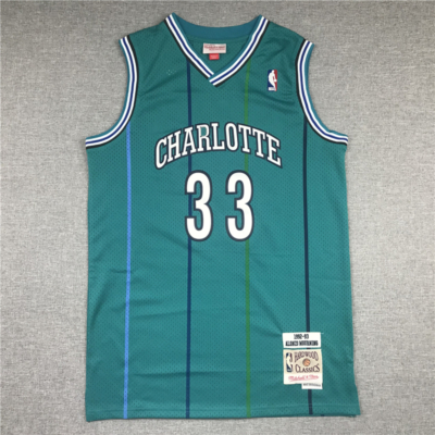 Alonzo MOURNING classic Charlotte Hornets mez
