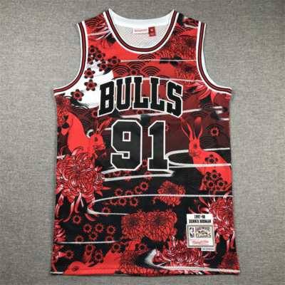 Dennis RODMAN Year of the Rabbit Bulls mez