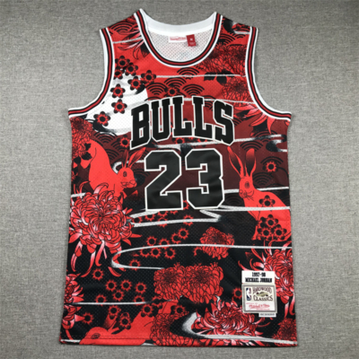 Michael JORDAN Year of the Rabbit Chicago Bulls vintage mez