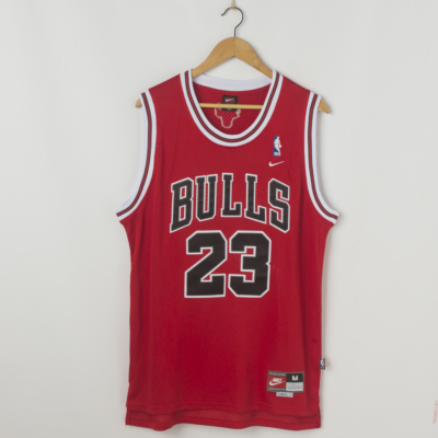 Michael JORDAN piros Chicago Bulls vintage mez (KÉSZLETEN)