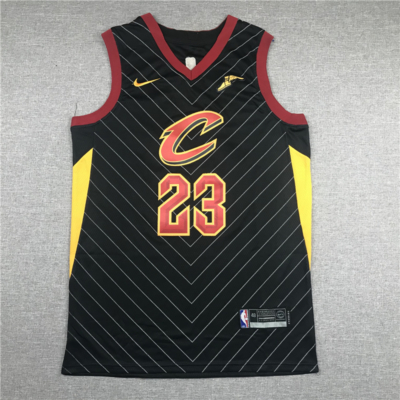 Lebron JAMES fekete Cleveland Cavaliers new era mez