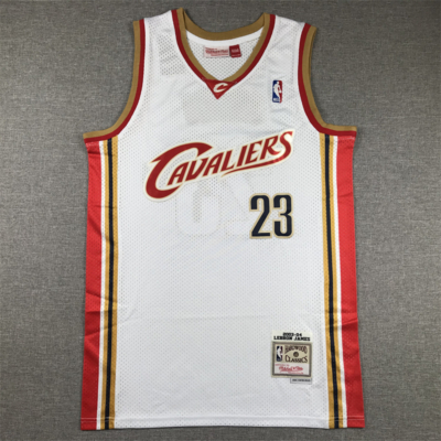 Lebron JAMES fehér Cavaliers  vintage mez