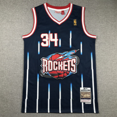 Hakeem OLAJUWON 1996-97 Classic Swingman Houston Rockets mez