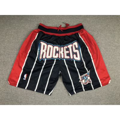Houston Rockets Classic retro Just Don zsebes kosaras rövidnadrág