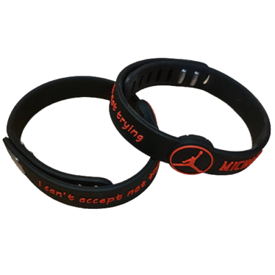 Michael JORDAN összekapcsolható szilikon karkötő (állítható méret)