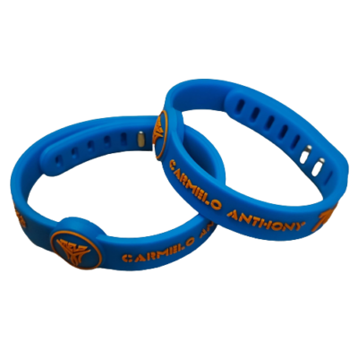 Carmelo ANTHONY összekapcsolható szilikon karkötő (állítható méret)