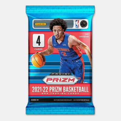 2021-22 Panini PRIZM Basketball Pack kosaras kártya (1 csomag)