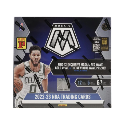 2022-23 Panini MOSAIC Basketball Asia Box kosaras kártya (12 csomag)