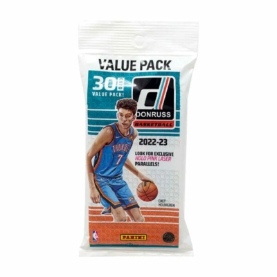 2022-23 Panini DONRUSS Jumbo Value Pack kosaras kártya (30 kártya)