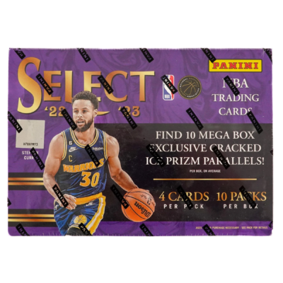 2022-23 Panini Select Basketball MEGA Box kosaras kártya (10 csomag)