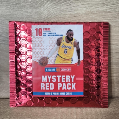 2024 Kosarascuccok Mystery RED Pack kosaras kártya (1 csomag) 