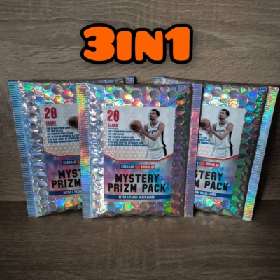 2024 Kosarascuccok Mystery PRIZM Pack kosaras kártya (3 csomag) 
