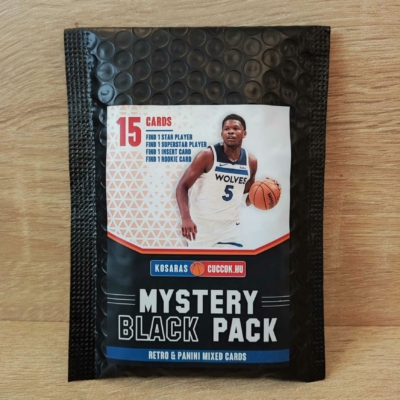 2024 Kosarascuccok Mystery Black Pack kosaras kártya (1 csomag) 