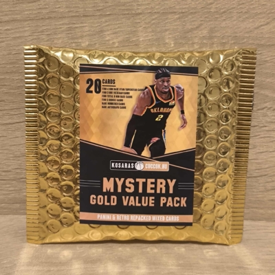 2025 Kosarascuccok Mystery GOLD VALUE Pack kosaras kártya (1 csomag) 